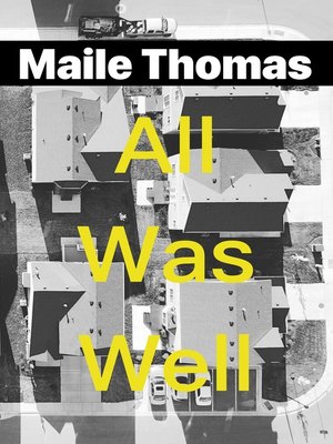 cover image of All Was Well
